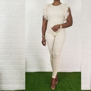 Netted Tier Sleeve Loungewear